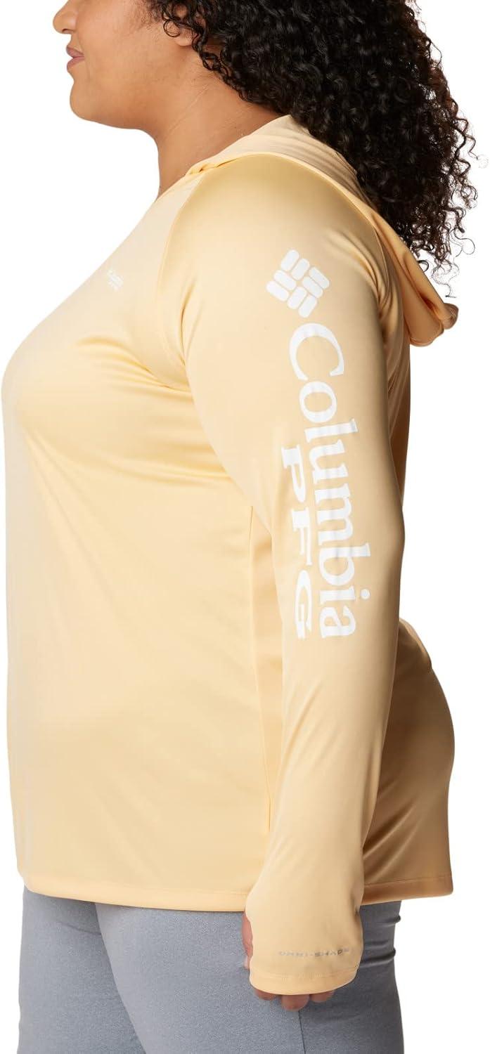 imageColumbia Womens Tidal Tee HoodieCocoa ButterWhite Logo