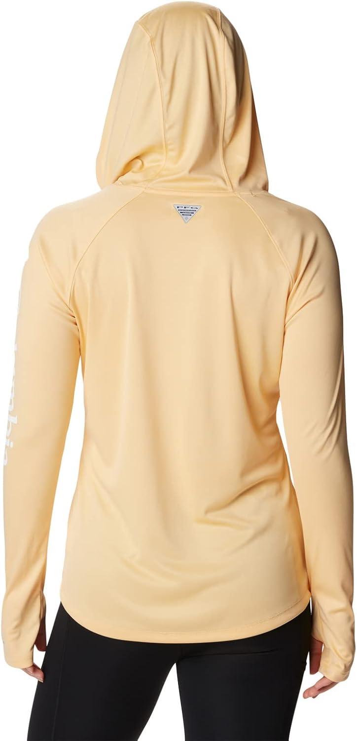 imageColumbia Womens Tidal Tee HoodieCocoa ButterWhite Logo
