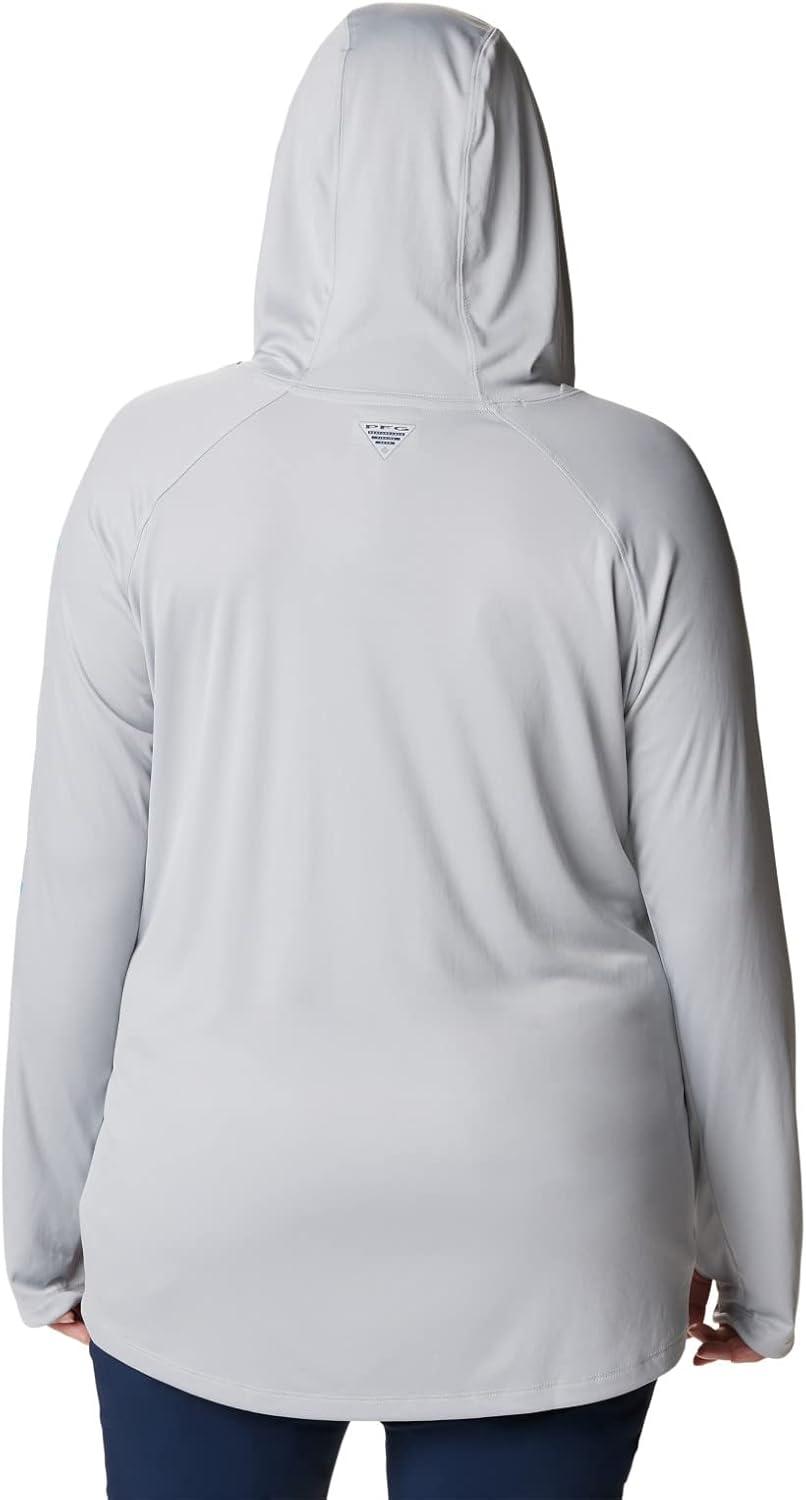 imageColumbia Womens Tidal Tee HoodieCool GreyRiptide Logo