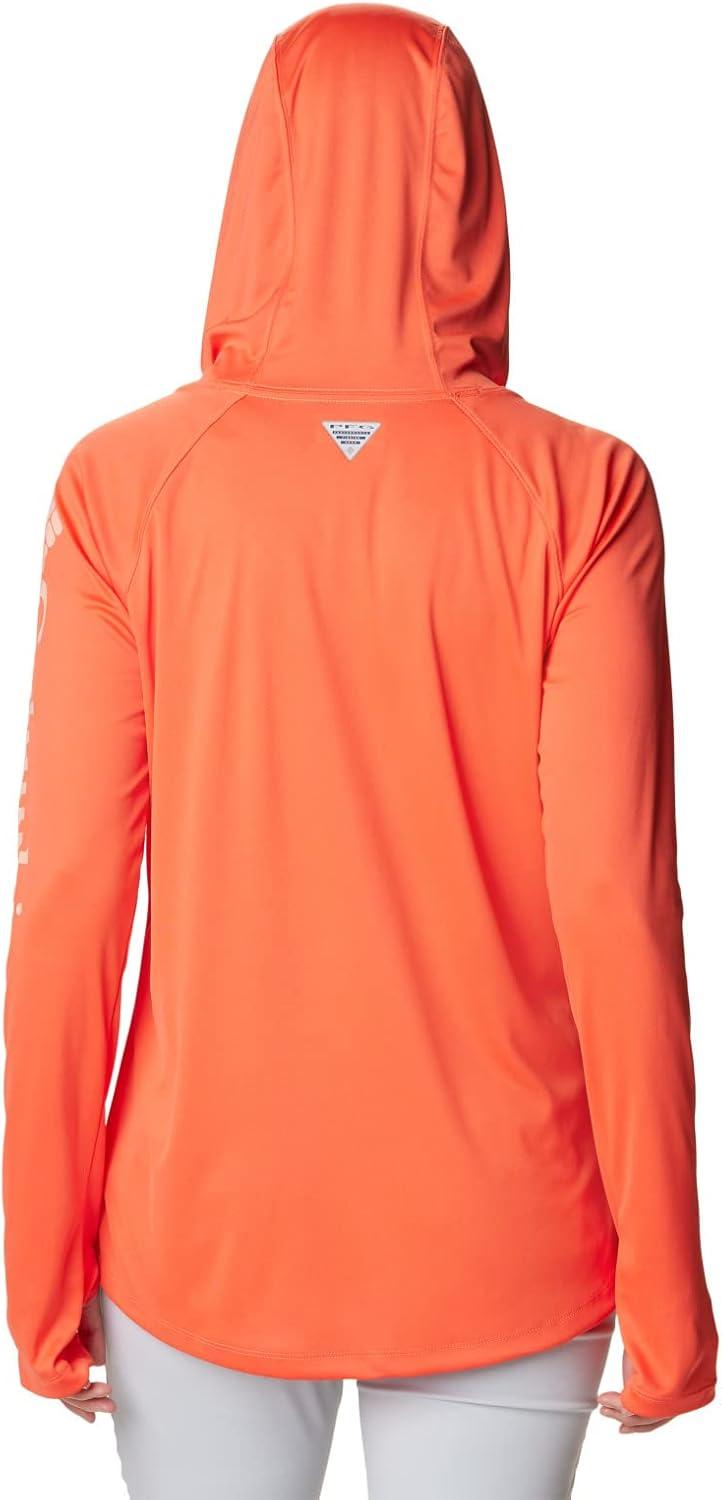 imageColumbia Womens Tidal Tee HoodieCorangeLight Coral Logo