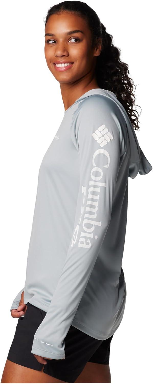 imageColumbia Womens Tidal Tee HoodieCrushed BlueWhite Logo