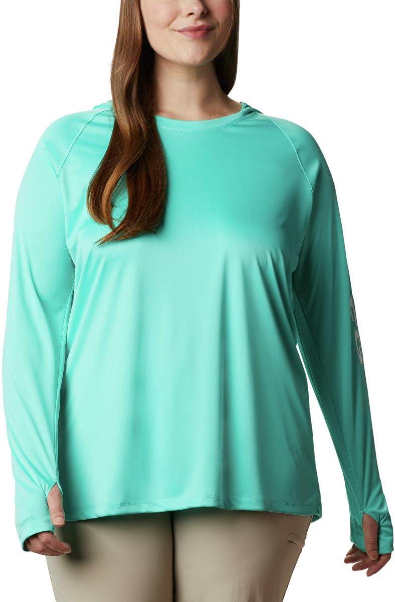 imageColumbia Womens Tidal Tee HoodieDolphinWhite Logo