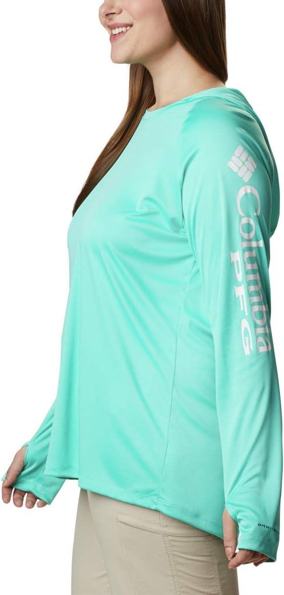 imageColumbia Womens Tidal Tee HoodieDolphinWhite Logo