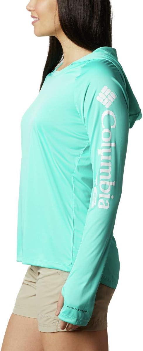 imageColumbia Womens Tidal Tee HoodieDolphinWhite Logo