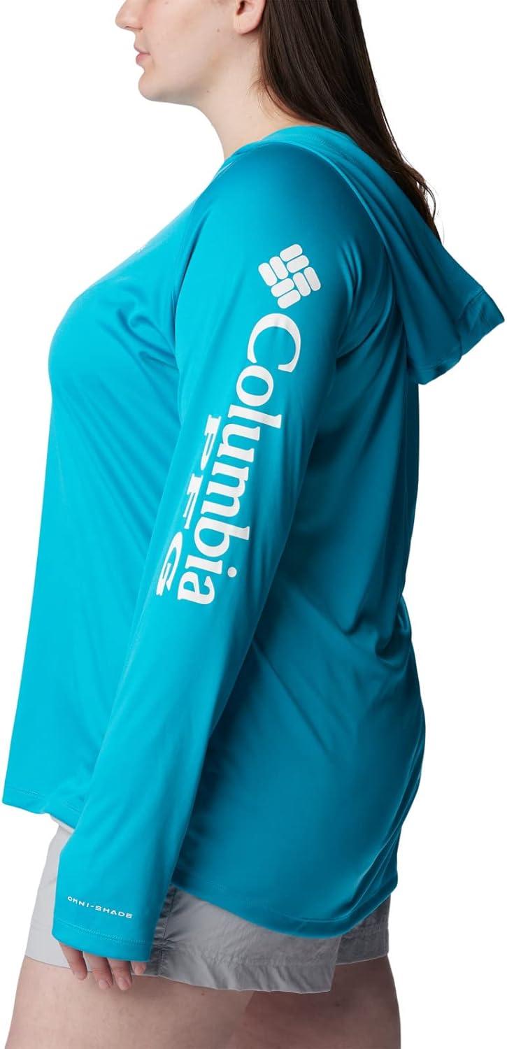 imageColumbia Womens Tidal Tee HoodieOcean TealWhite Logo