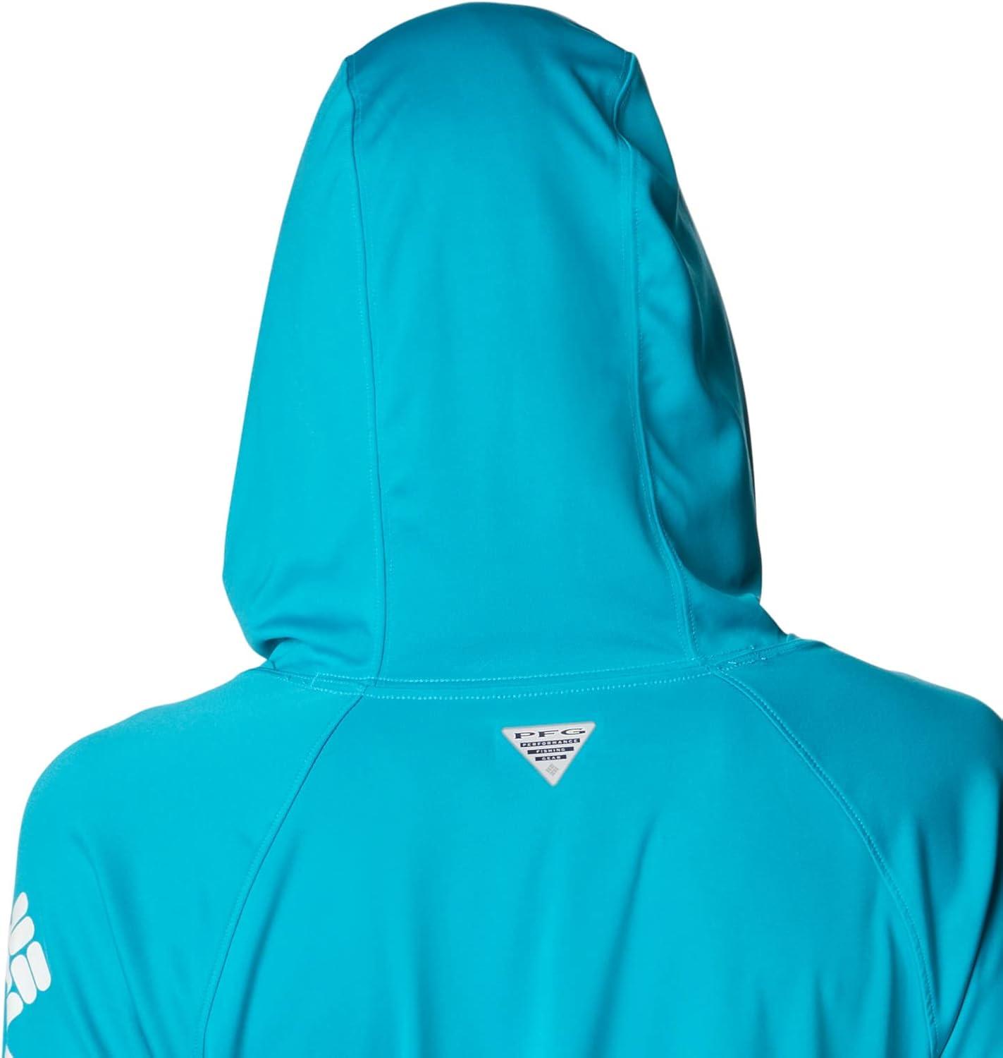 imageColumbia Womens Tidal Tee HoodieOcean TealWhite Logo