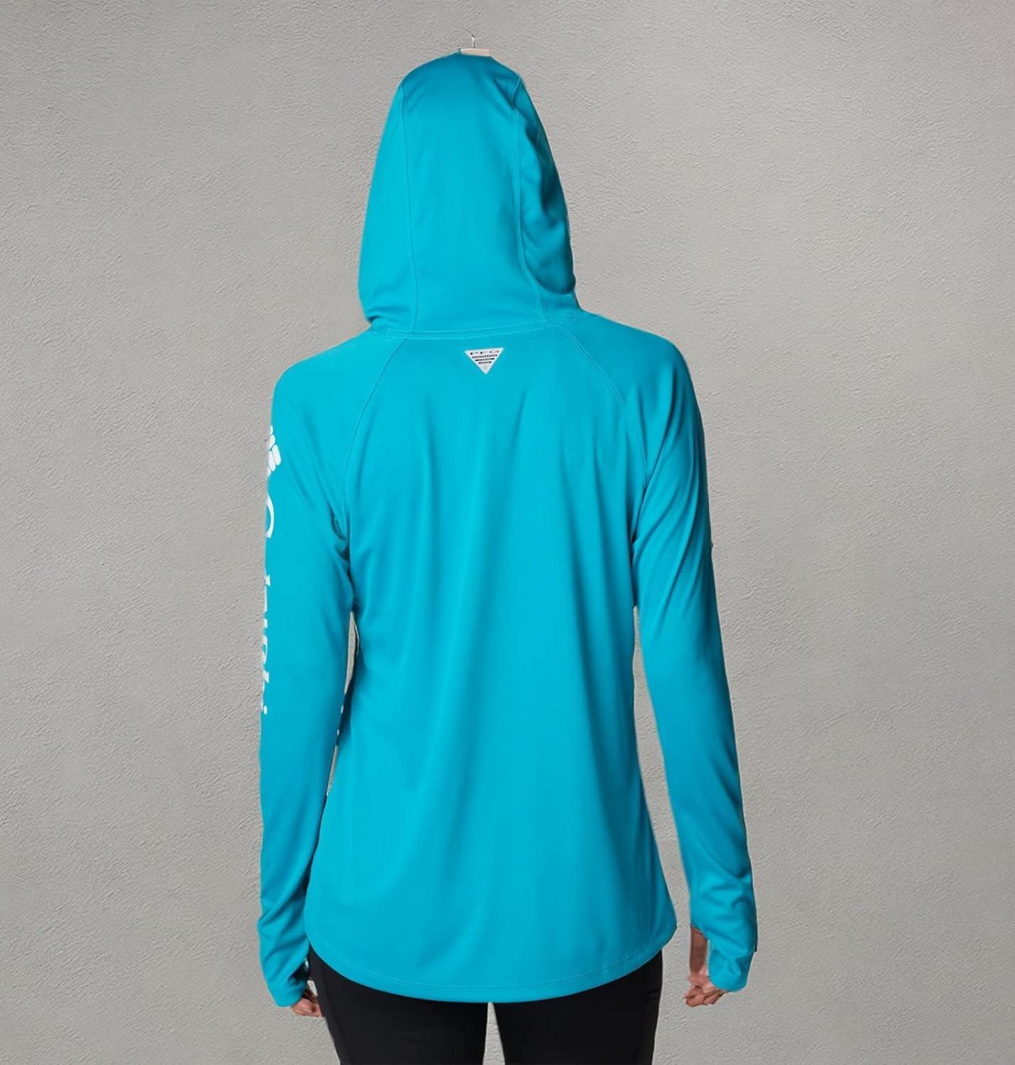 imageColumbia Womens Tidal Tee HoodieOcean TealWhite Logo