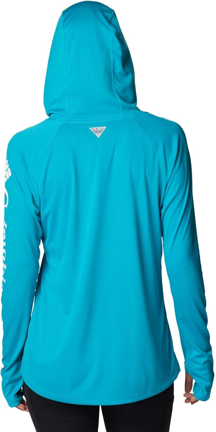 imageColumbia Womens Tidal Tee HoodieOcean TealWhite Logo