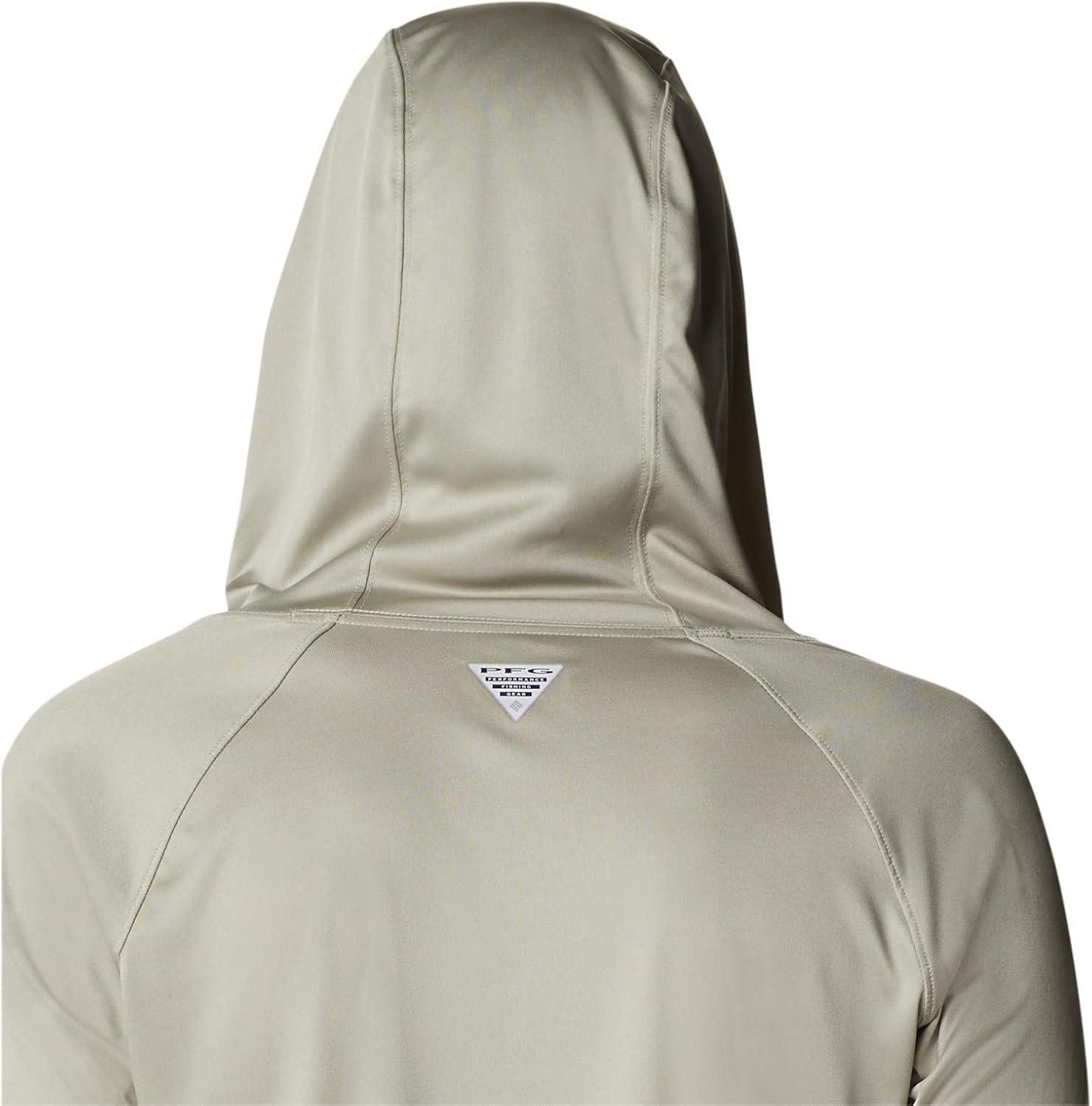 imageColumbia Womens Tidal Tee HoodieSafariLight Lime Logo