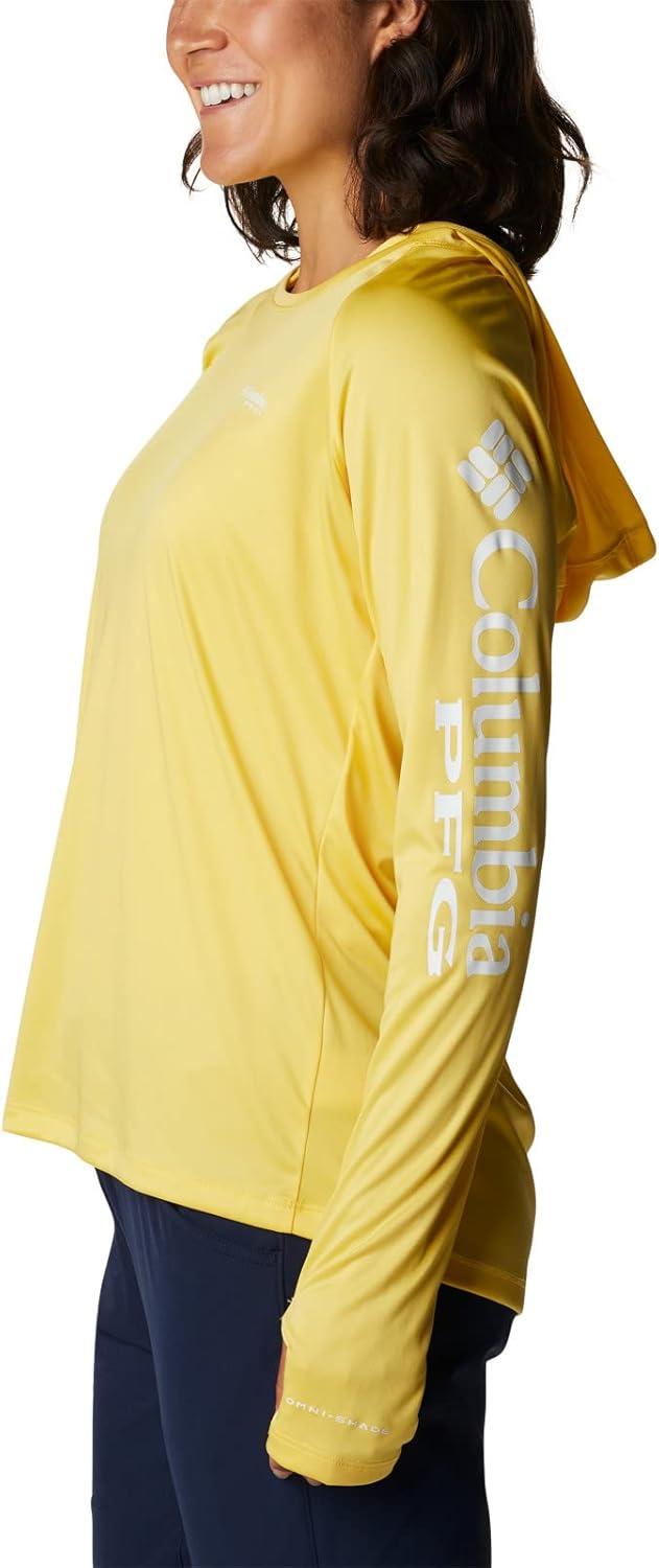 imageColumbia Womens Tidal Tee HoodieSun GlowWhite Logo