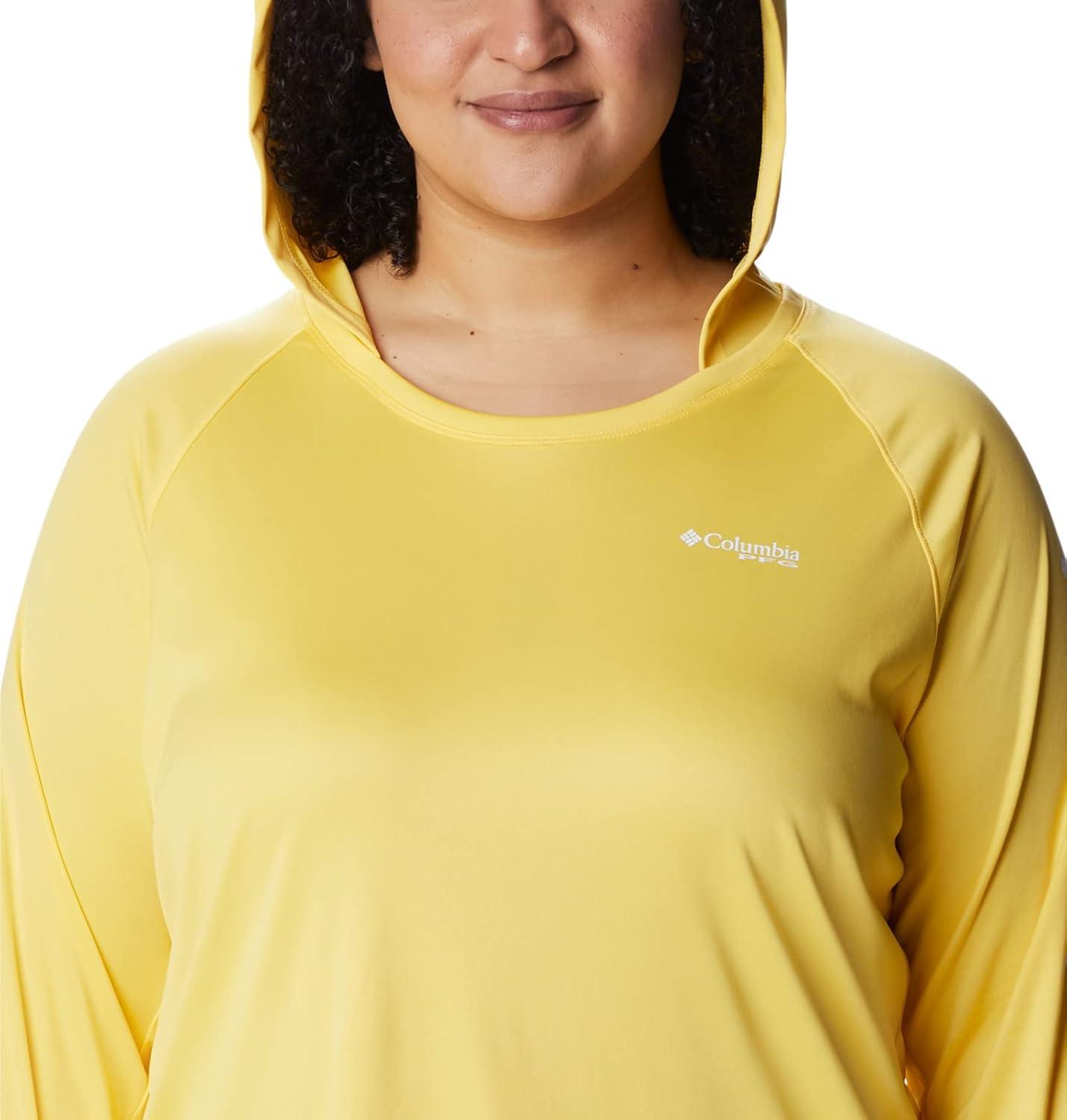 imageColumbia Womens Tidal Tee HoodieSun GlowWhite Logo