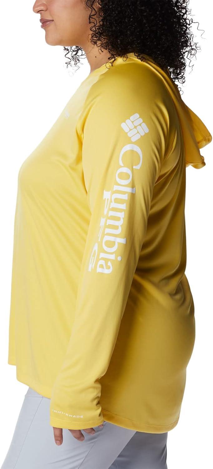 imageColumbia Womens Tidal Tee HoodieSun GlowWhite Logo