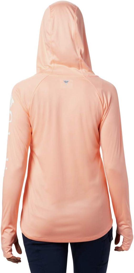 imageColumbia Womens Tidal Tee HoodieTiki PinkWhite Logo
