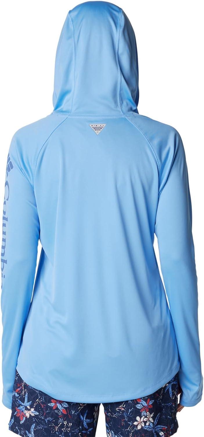 imageColumbia Womens Tidal Tee HoodieWhite CapBluebell Logo