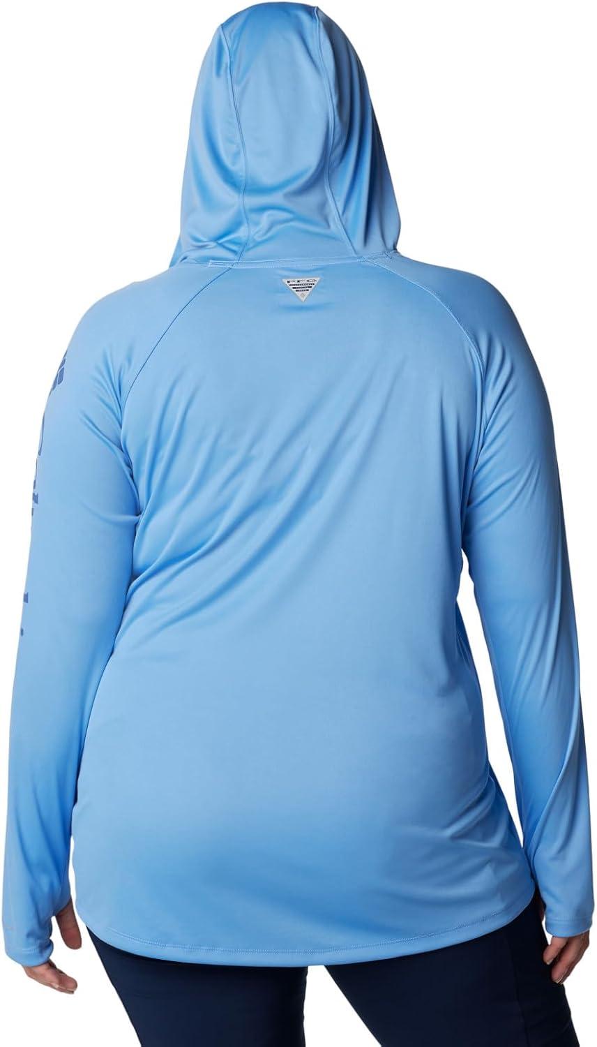 imageColumbia Womens Tidal Tee HoodieWhite CapBluebell Logo
