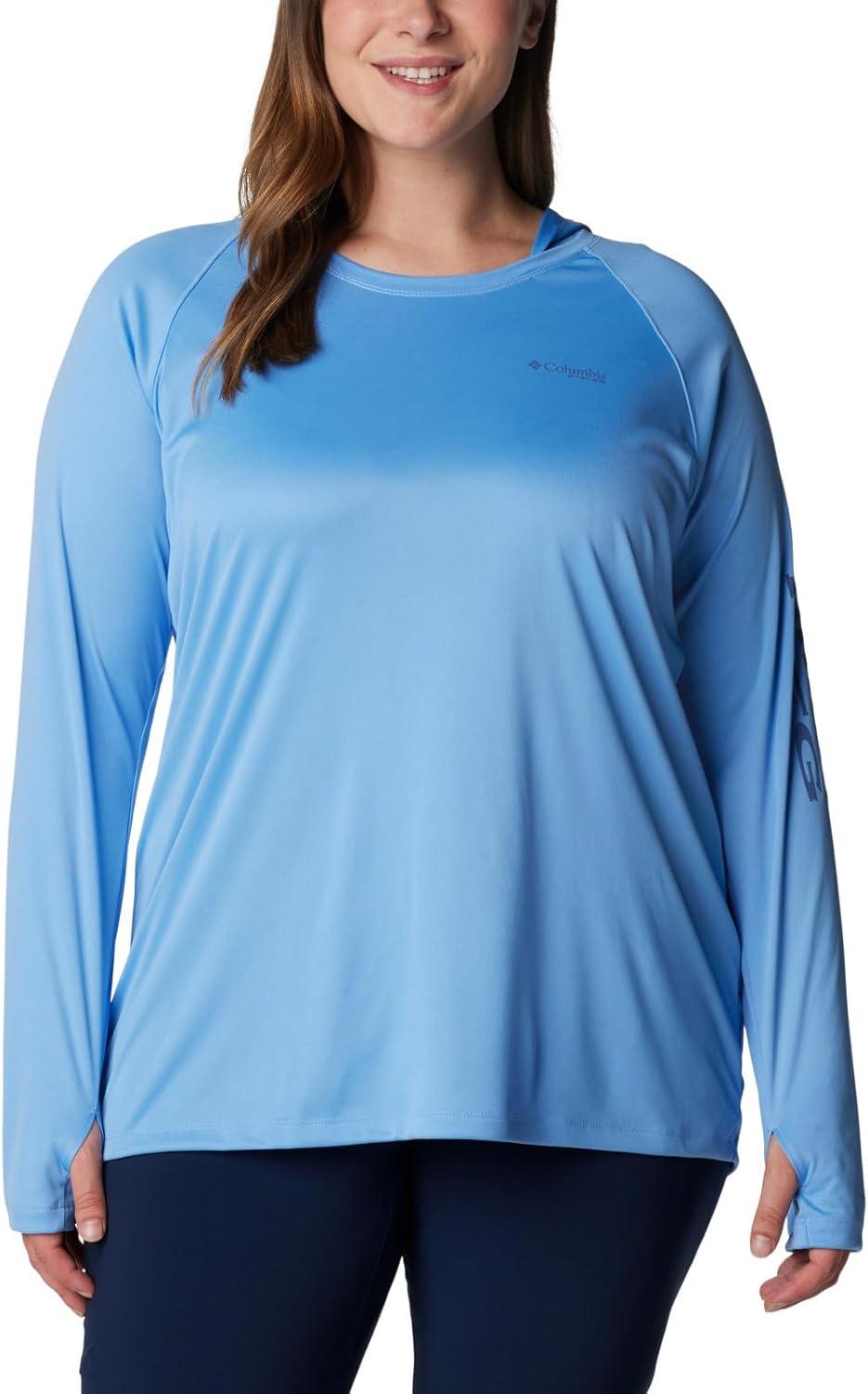 imageColumbia Womens Tidal Tee HoodieWhite CapBluebell Logo