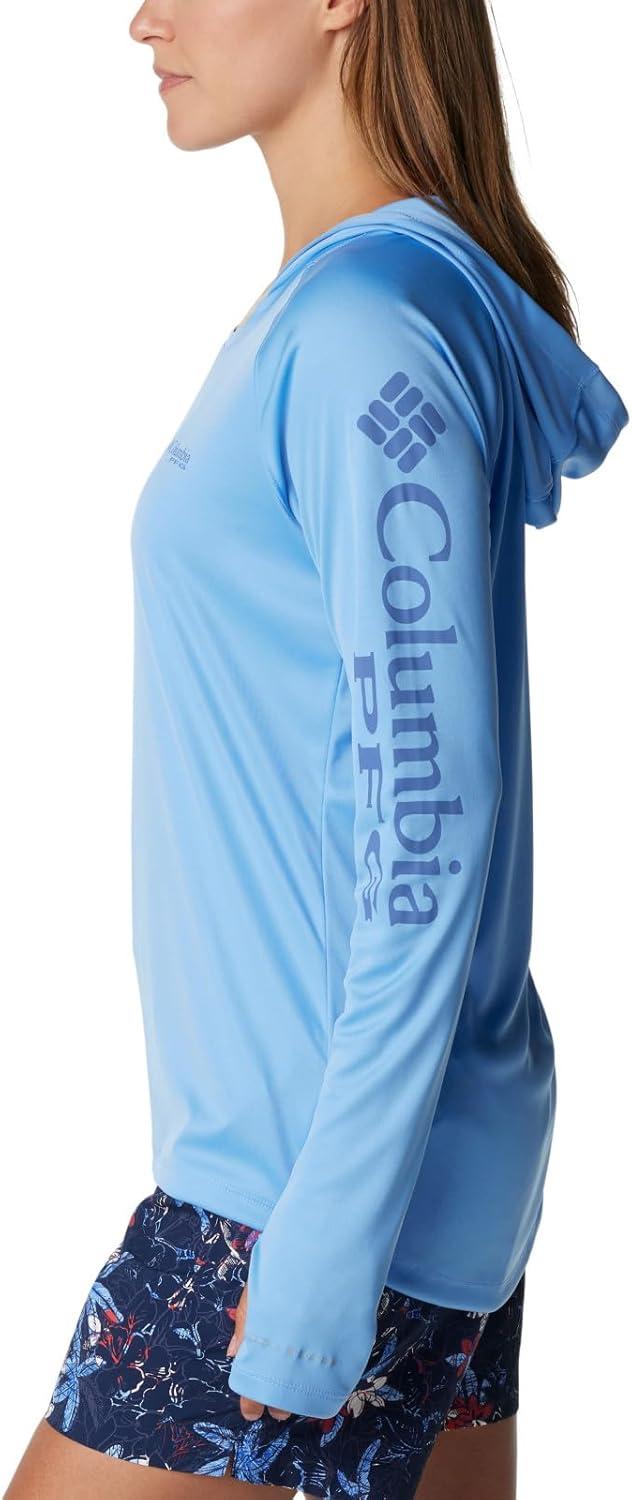 imageColumbia Womens Tidal Tee HoodieWhite CapBluebell Logo