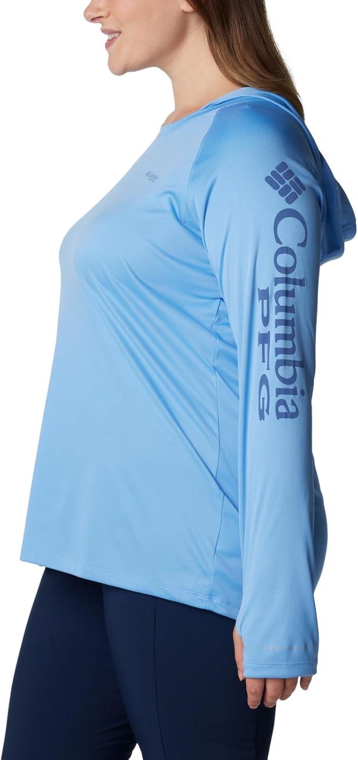 imageColumbia Womens Tidal Tee HoodieWhite CapBluebell Logo