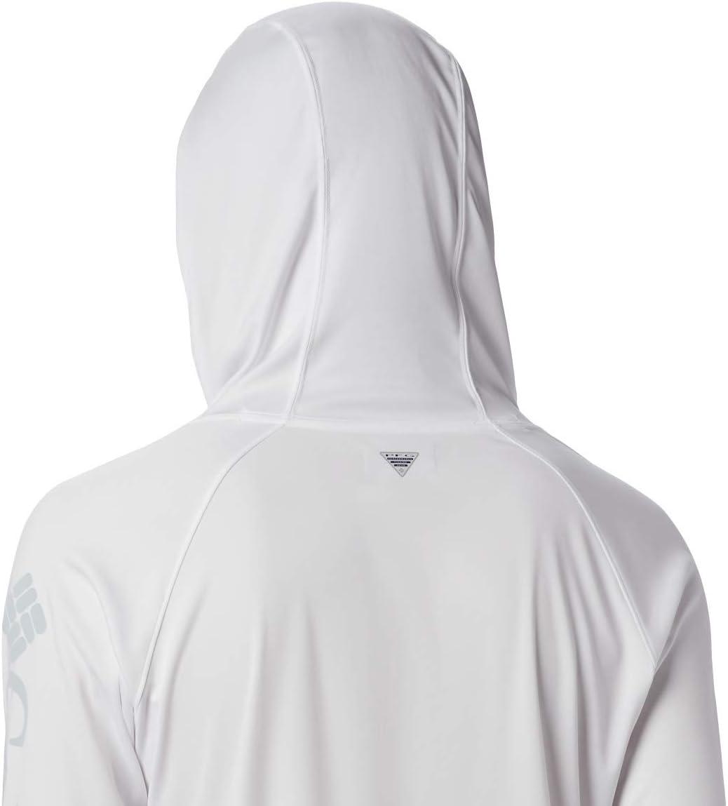 imageColumbia Womens Tidal Tee HoodieWhiteCirrus Grey Logo