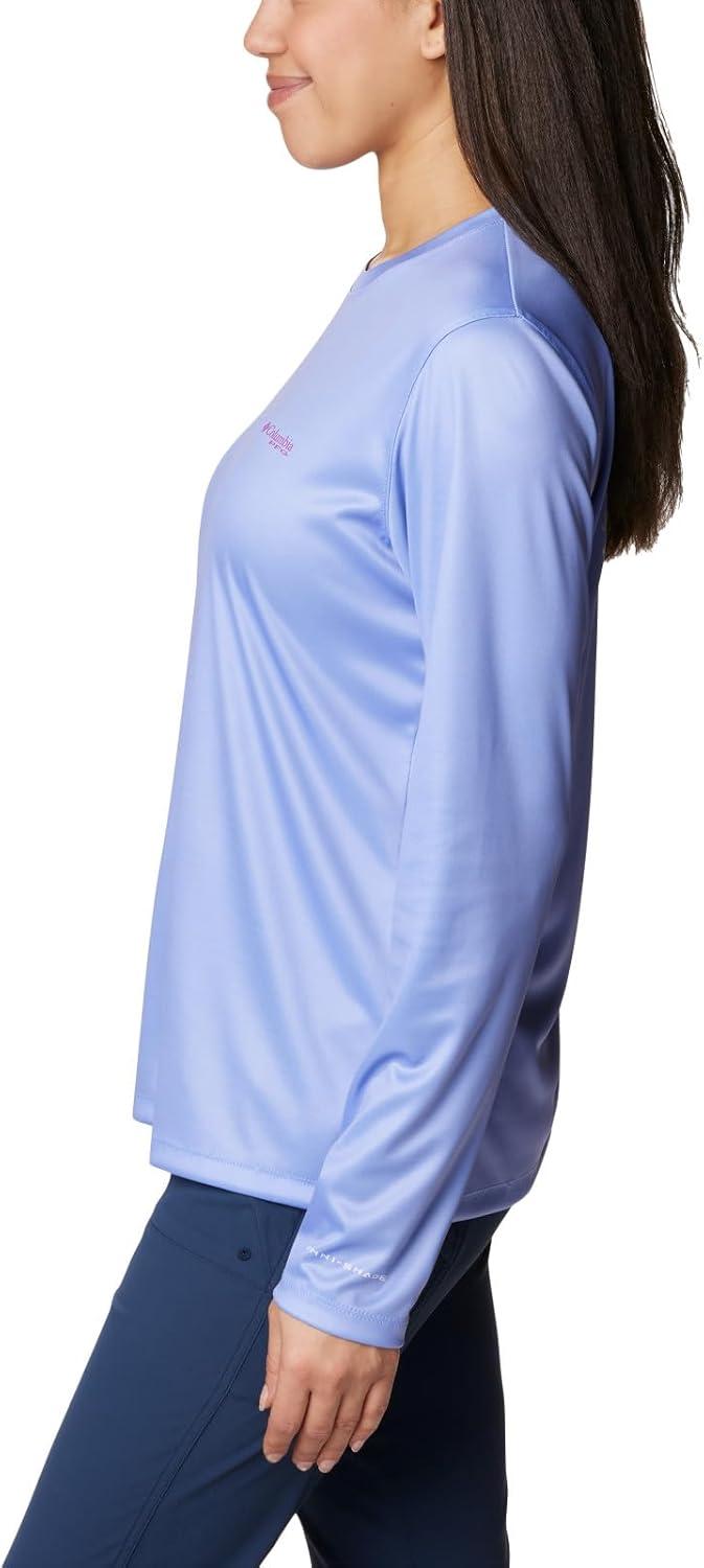 imageColumbia Womens Tidal Tee PFG Fish Flag LsTidal Tee PFG Fish Flag Long SleeveFairytaleFish and Friends Ombre