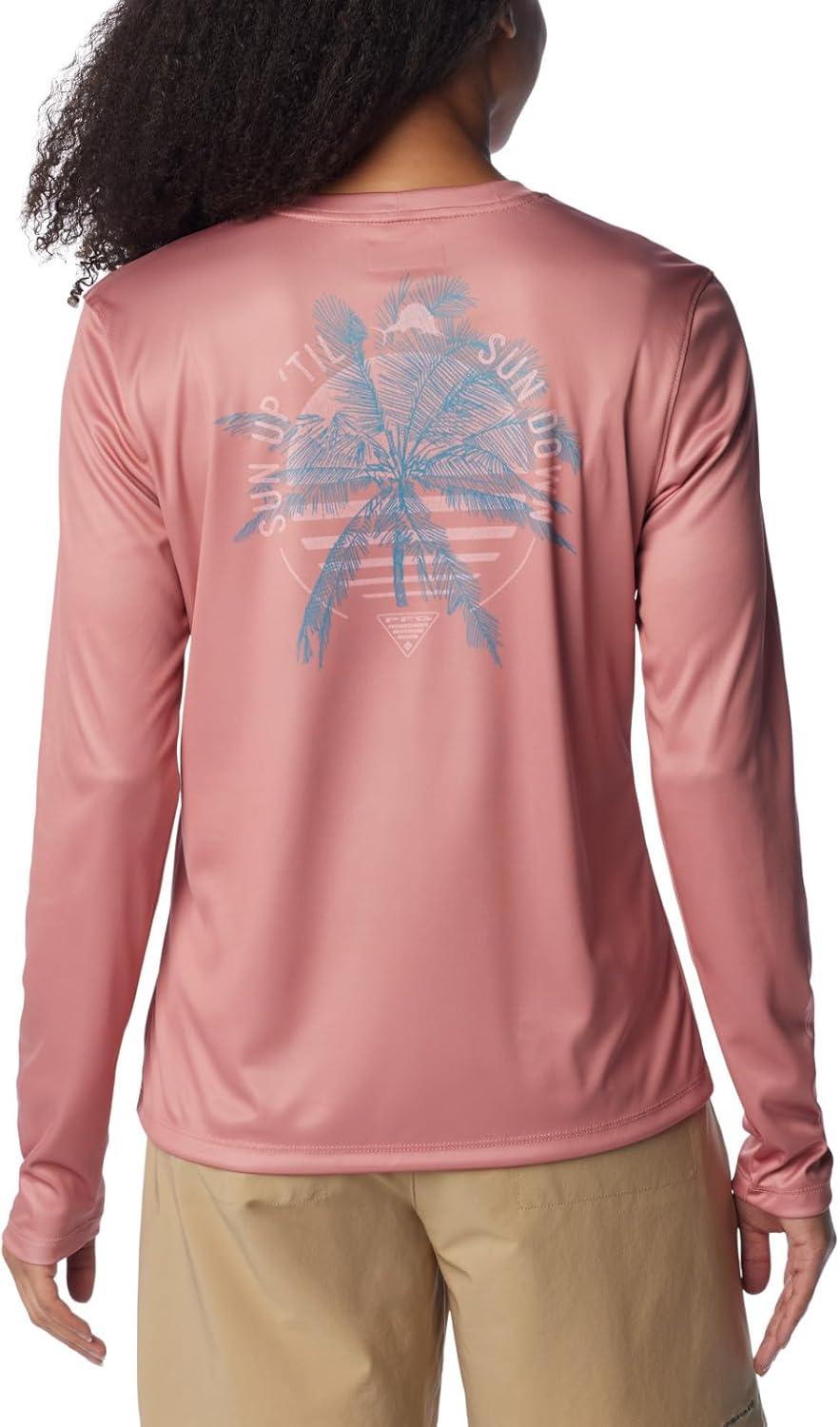 imageColumbia Womens Tidal Tee PFG Sun UpSandalwood PinkSun Up