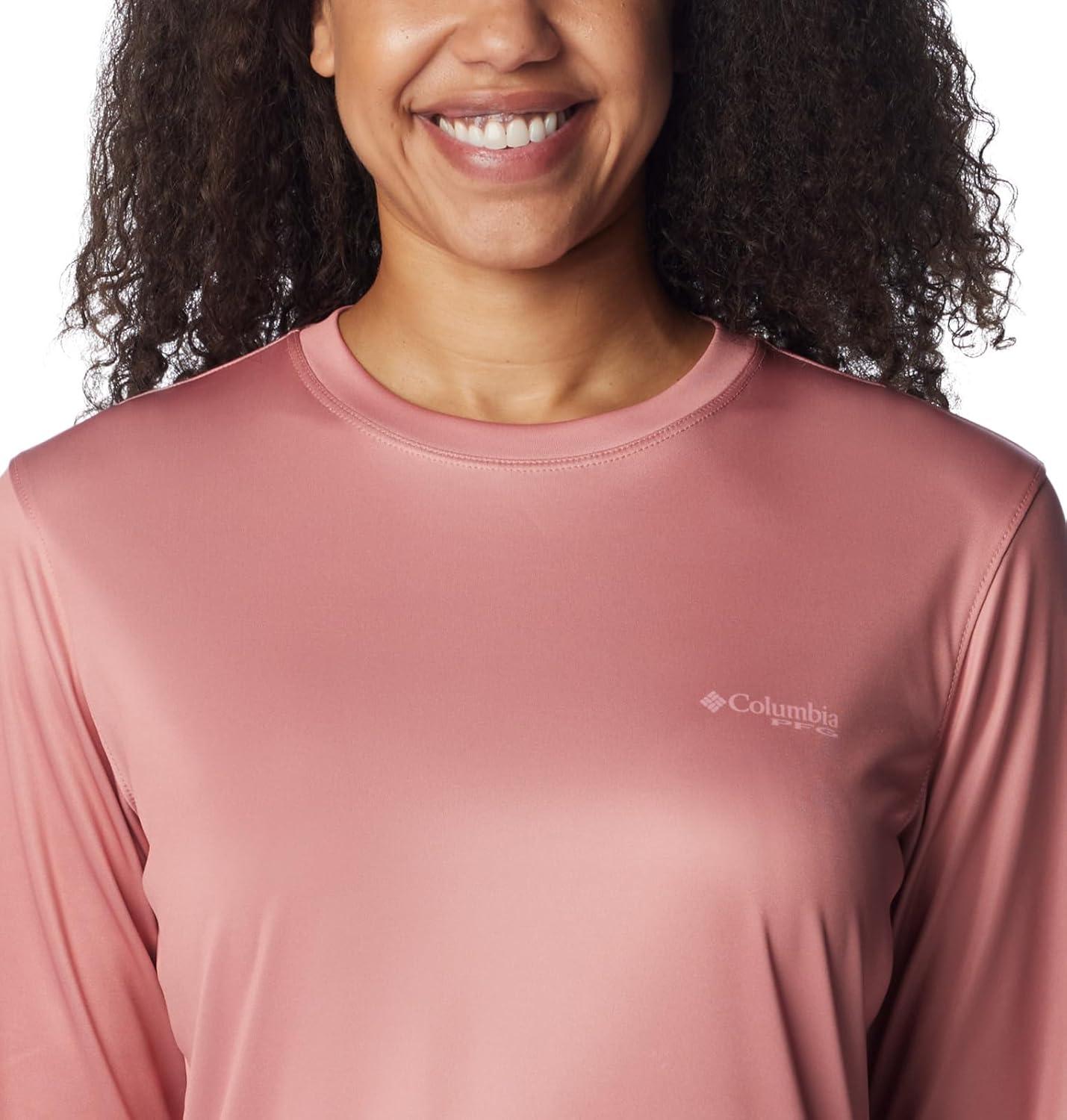 imageColumbia Womens Tidal Tee PFG Sun UpSandalwood PinkSun Up