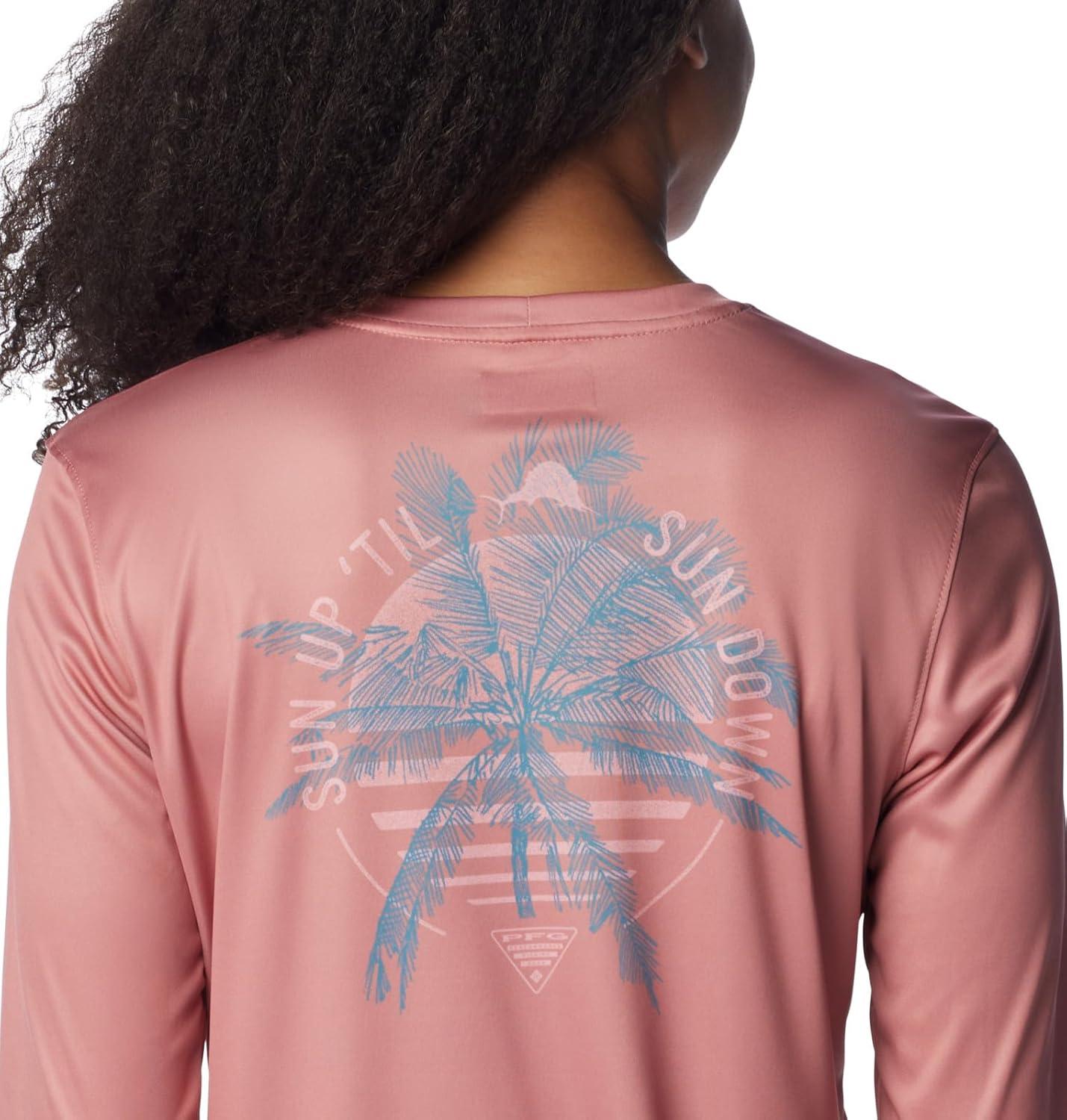 imageColumbia Womens Tidal Tee PFG Sun UpSandalwood PinkSun Up