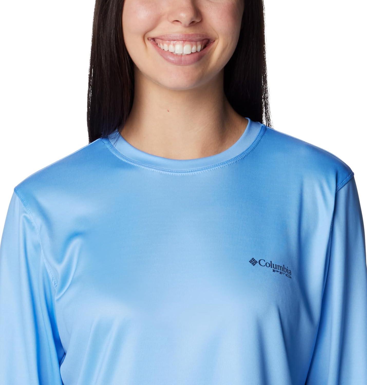 imageColumbia Womens Tidal Tee PFG Sun UpWhite CapQuit Wishin