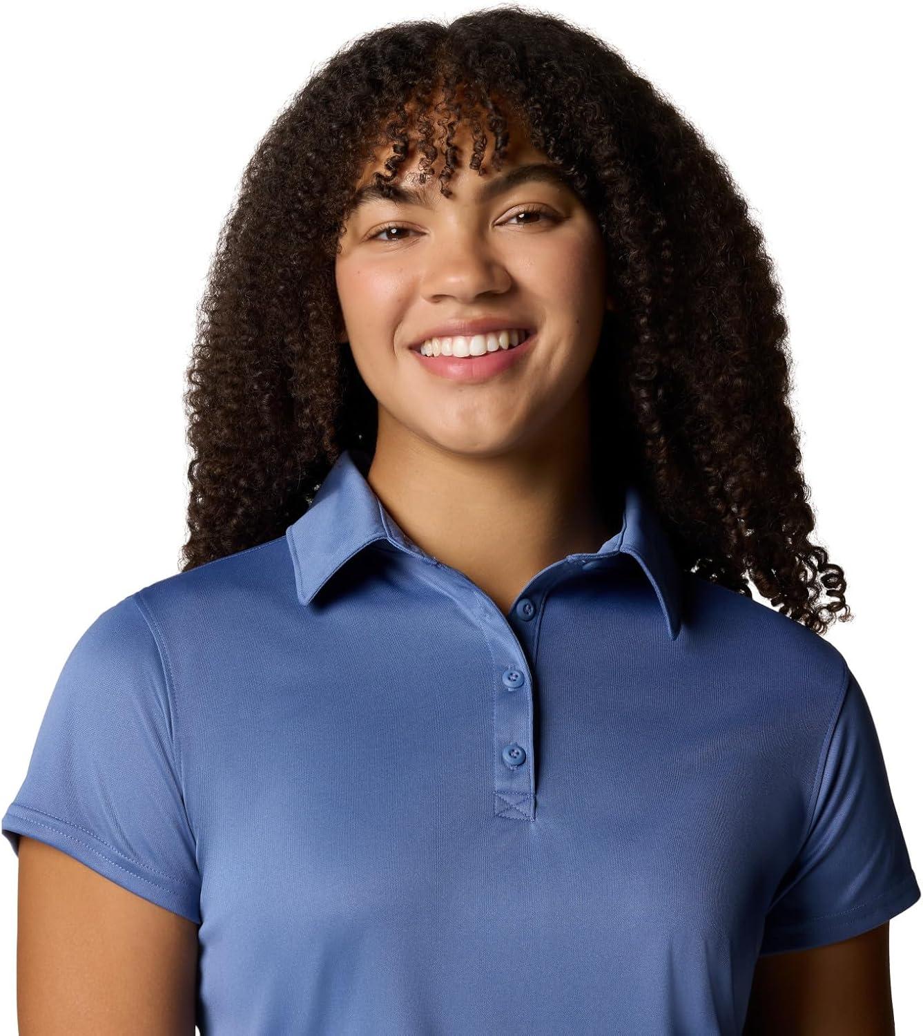 imageColumbia Womens Tidal Tee Short Sleeve PoloBluebell