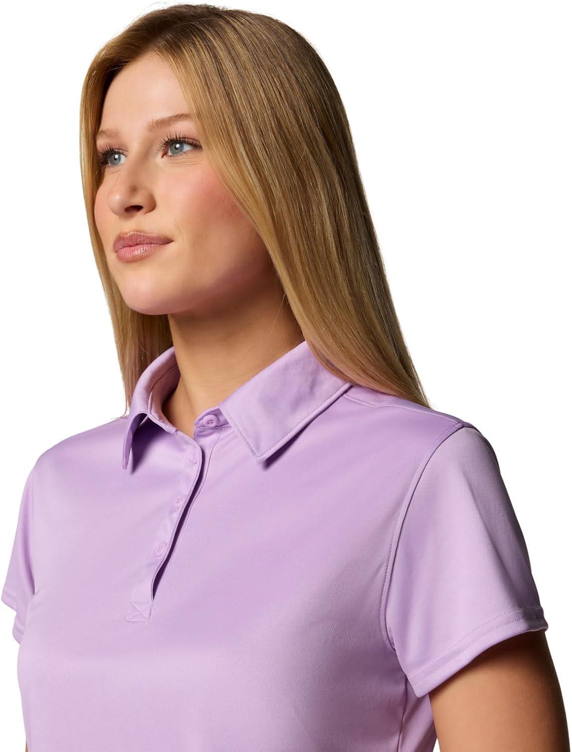 imageColumbia Womens Tidal Tee Short Sleeve PoloHydrangea