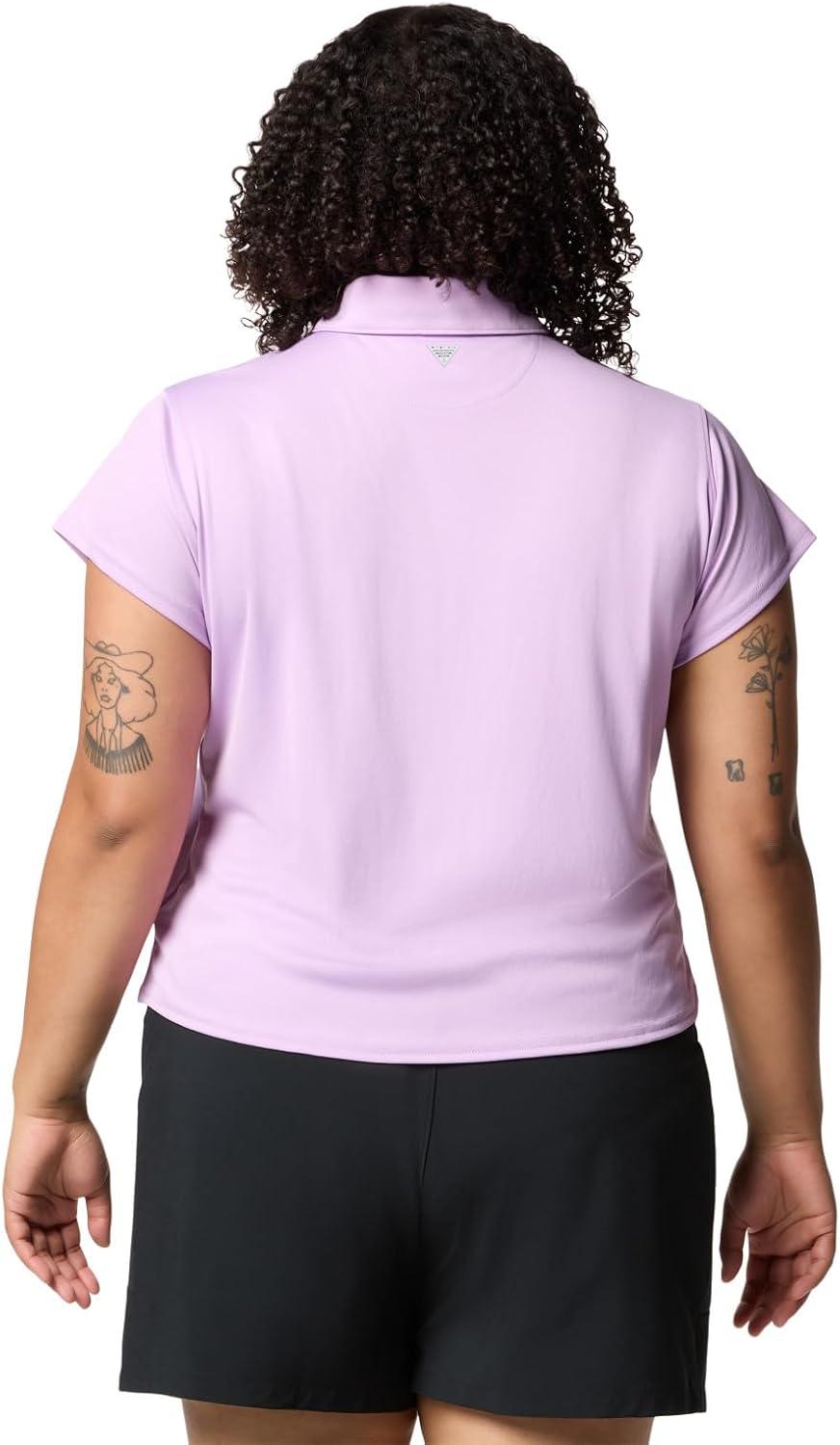 imageColumbia Womens Tidal Tee Short Sleeve PoloHydrangea