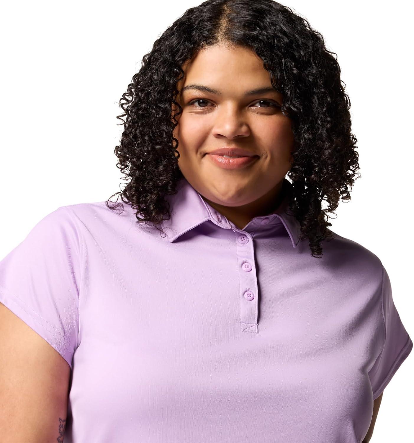 imageColumbia Womens Tidal Tee Short Sleeve PoloHydrangea