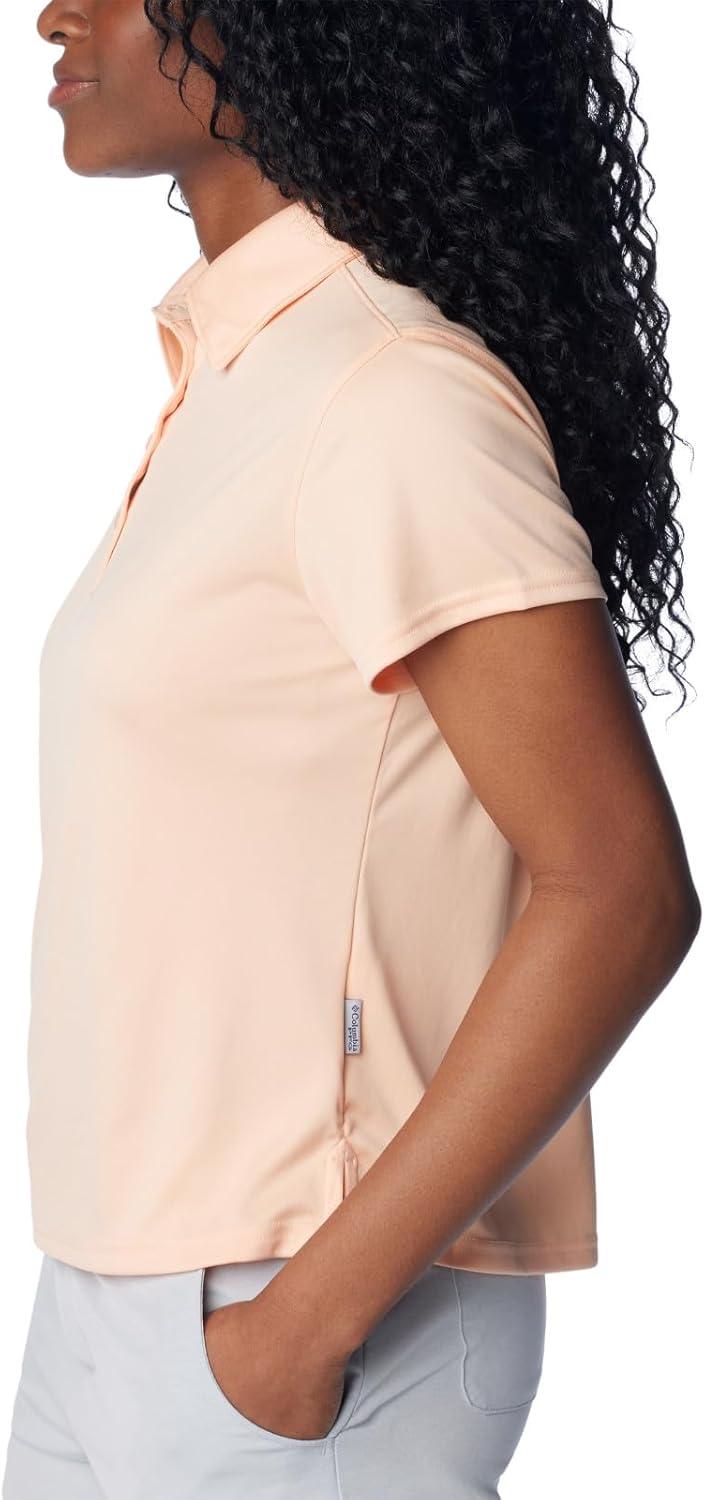 imageColumbia Womens Tidal Tee Short Sleeve PoloPeach Fizz