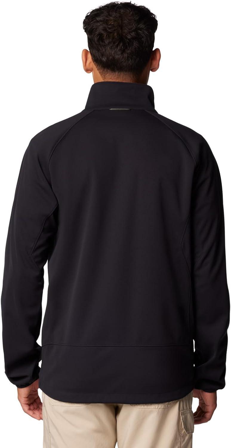 imageColumbia mens Outdoor Tracks Full Zip IiBlackCity Grey