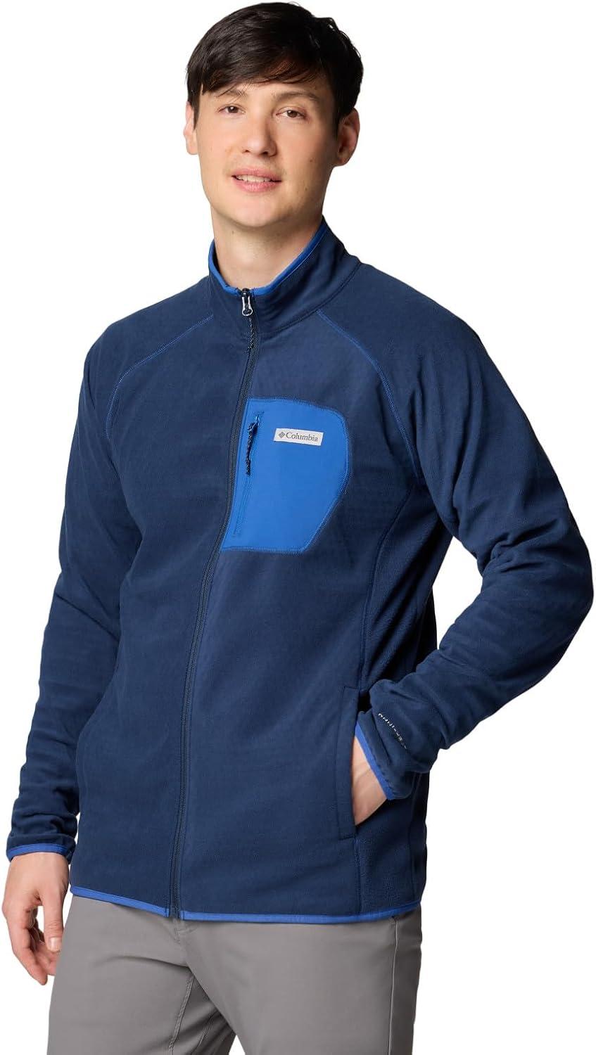 imageColumbia mens Outdoor Tracks Full Zip IiCollegiate NavyMtn Blue