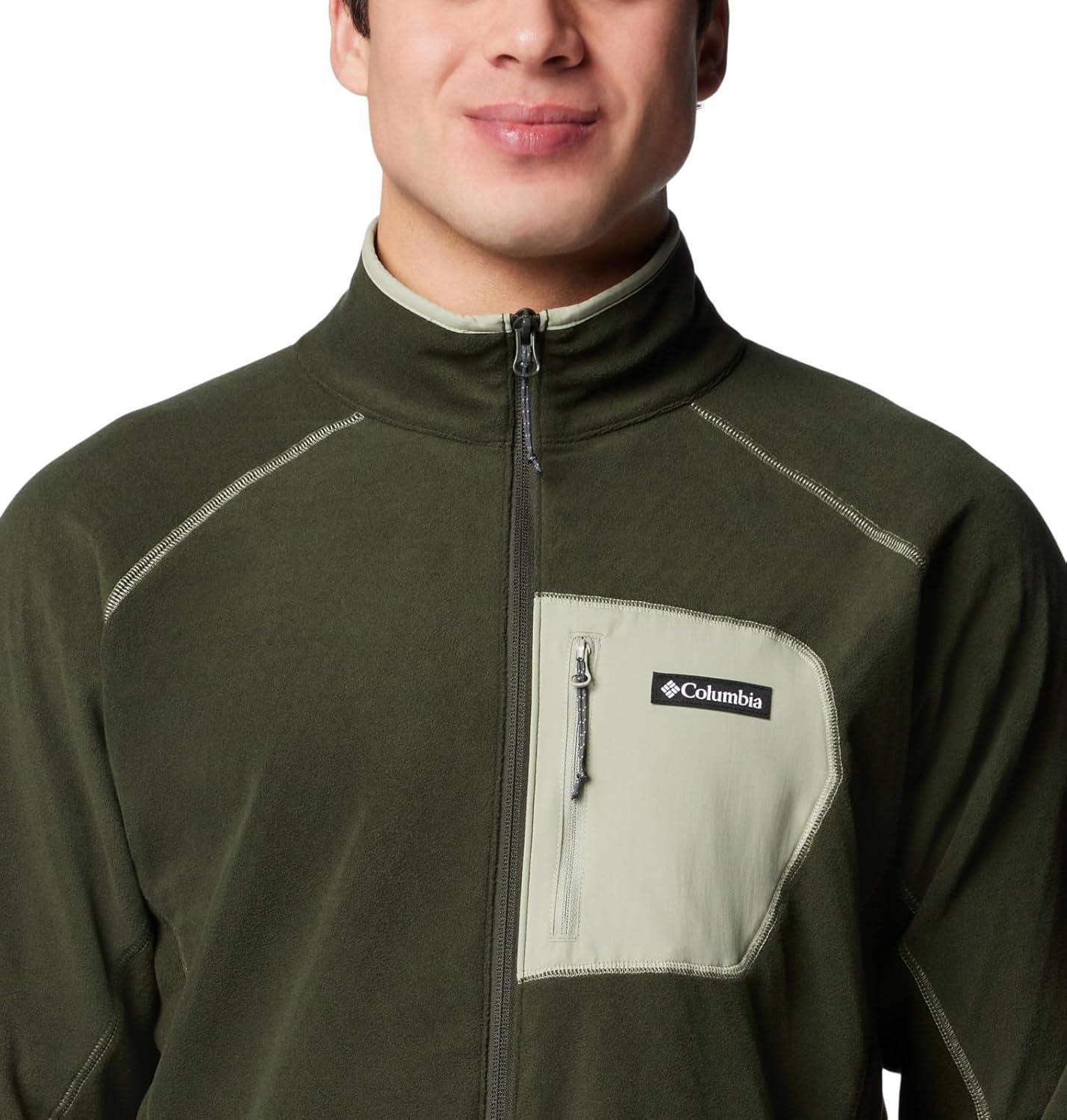 imageColumbia mens Outdoor Tracks Full Zip IiGreenscapeSafari