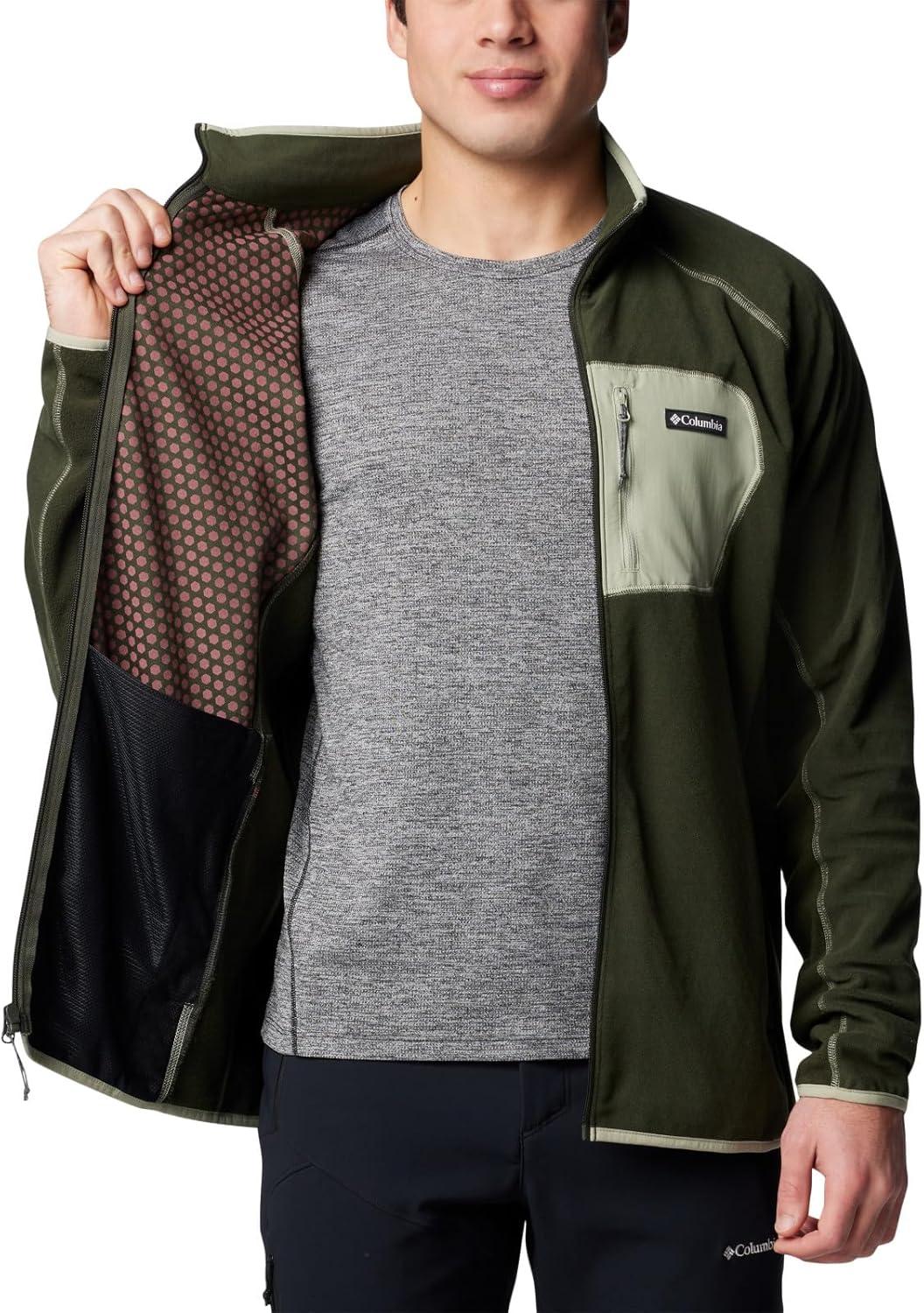 imageColumbia mens Outdoor Tracks Full Zip IiGreenscapeSafari