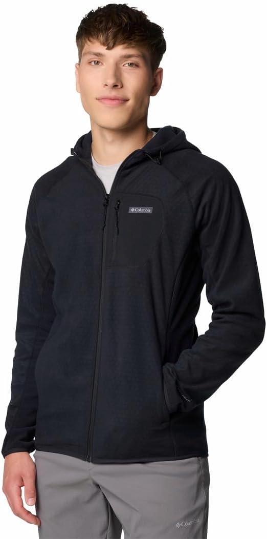 imageColumbia mens Outdoor Tracks Hooded Full Zip IiBlack