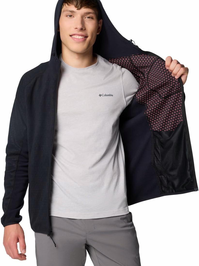 imageColumbia mens Outdoor Tracks Hooded Full Zip IiBlack