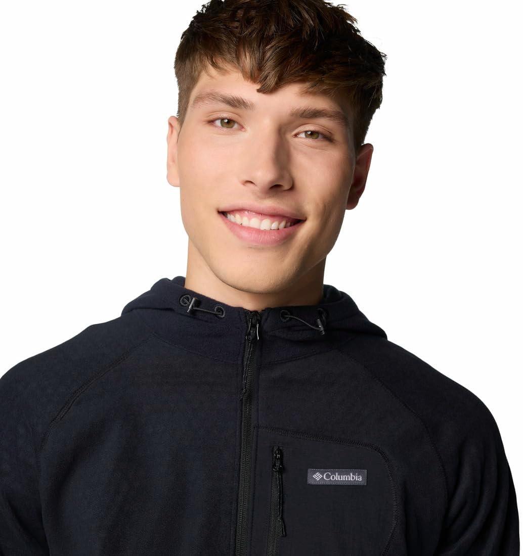 imageColumbia mens Outdoor Tracks Hooded Full Zip IiBlack