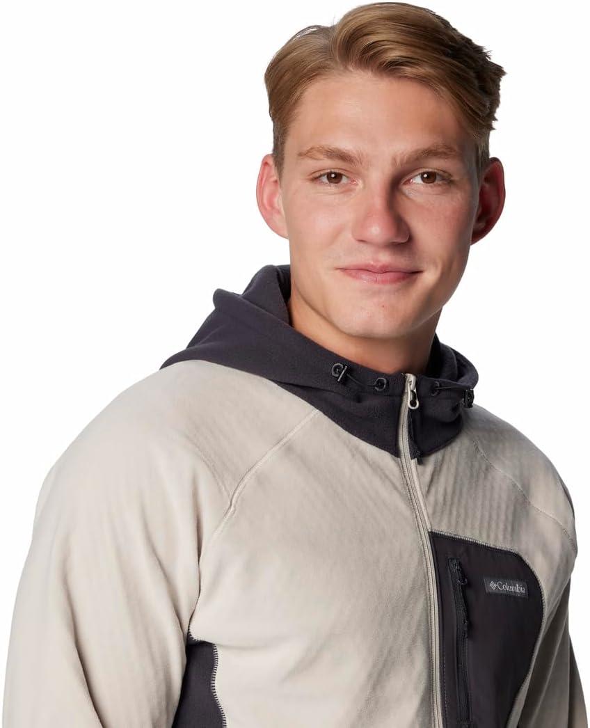 imageColumbia mens Outdoor Tracks Hooded Full Zip IiDark StoneShark