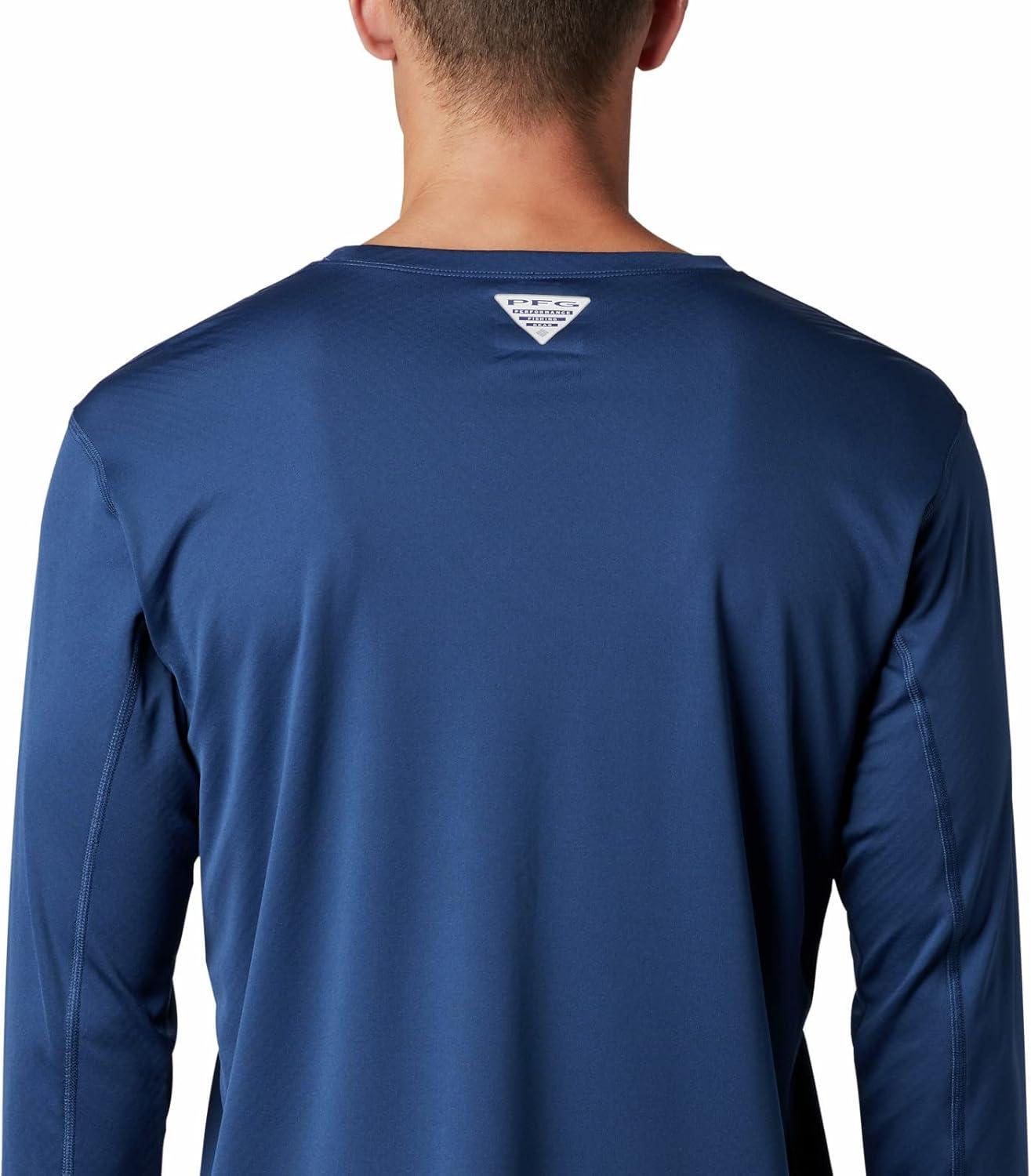 imageColumbia mens Pfg Zero Rules Long Sleeve ShirtCarbon