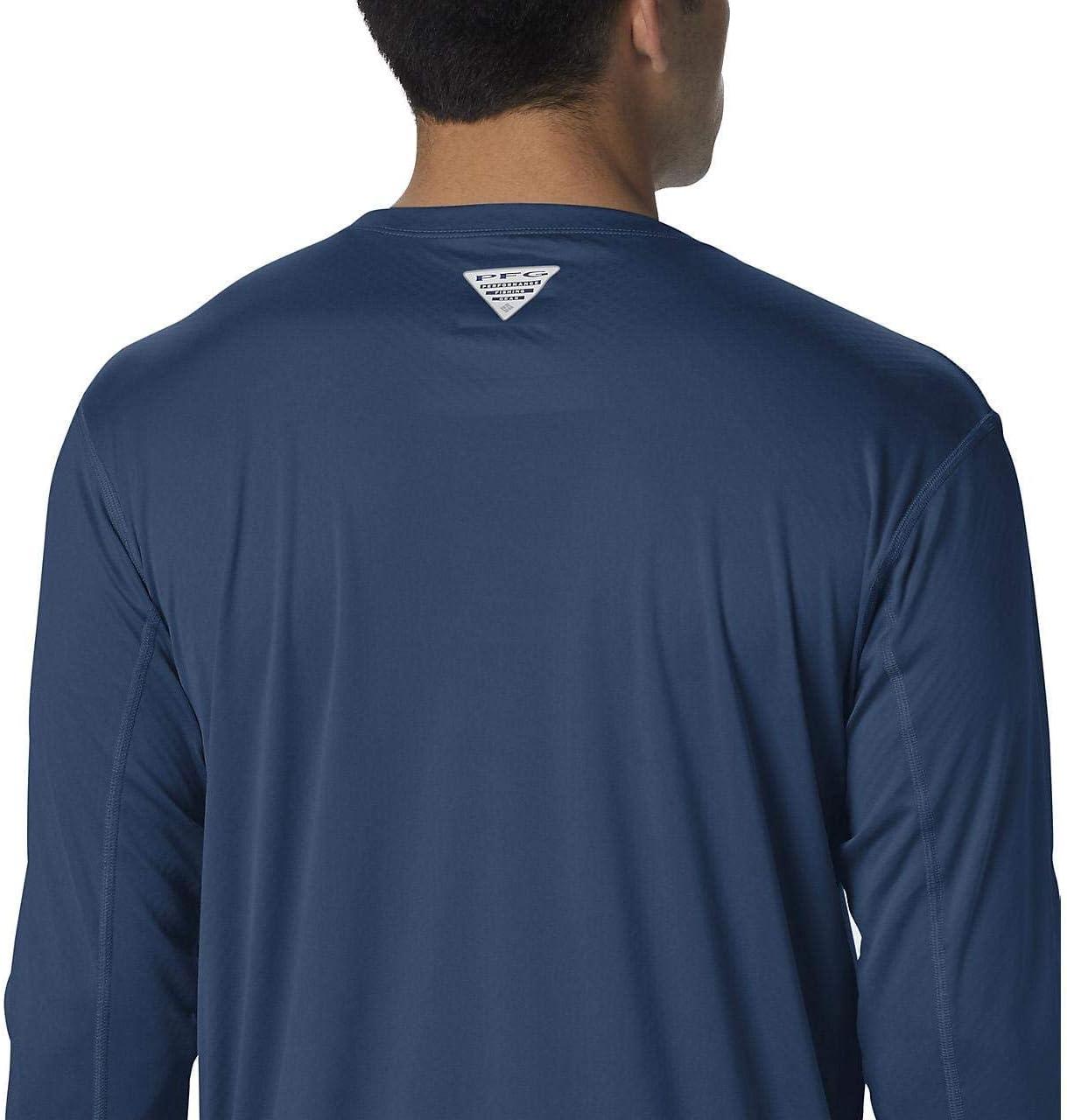 imageColumbia mens Pfg Zero Rules Long Sleeve ShirtCarbon