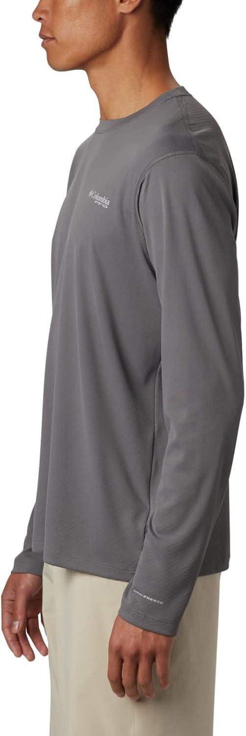 imageColumbia mens Pfg Zero Rules Long Sleeve ShirtCity Grey
