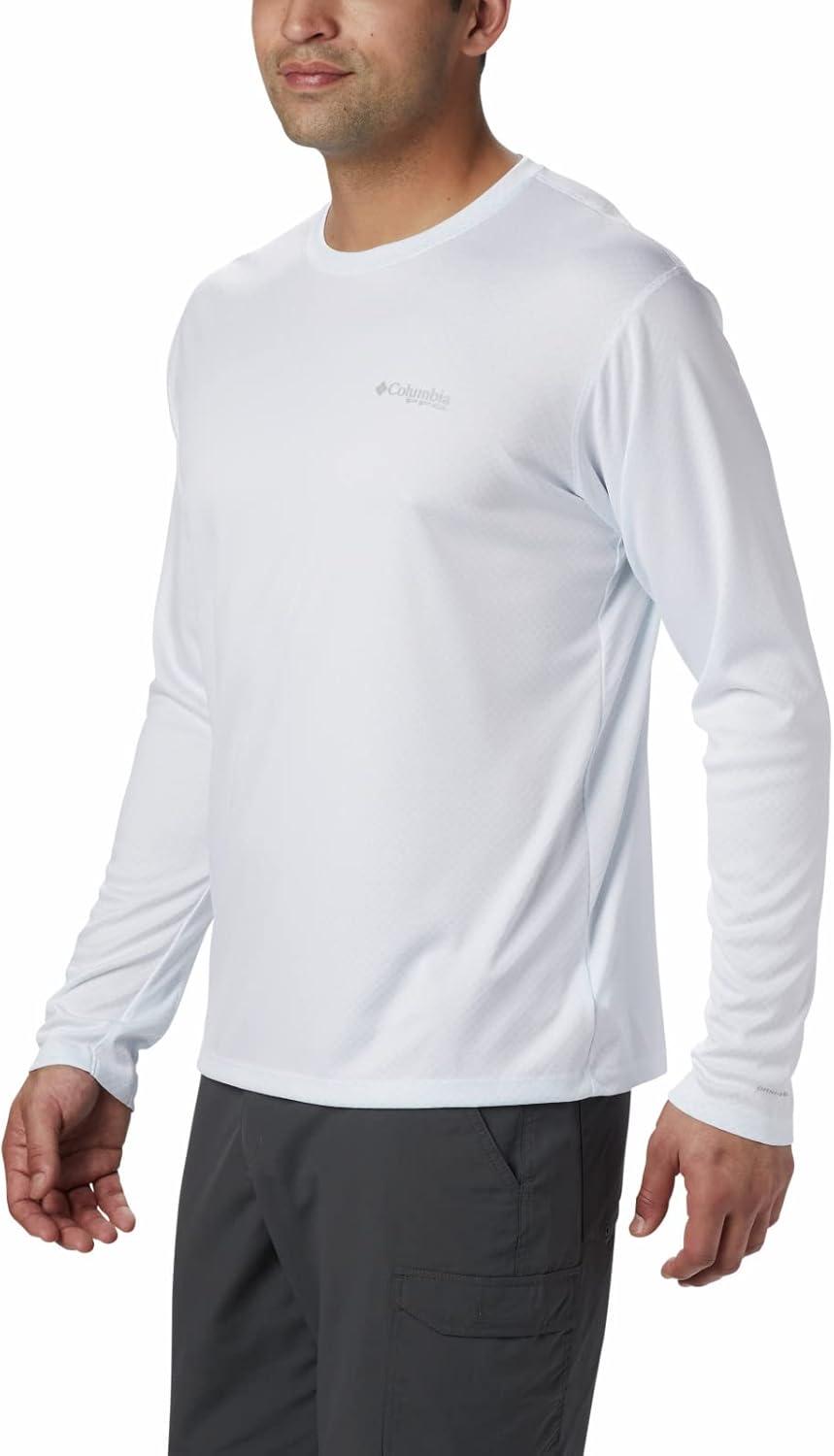 imageColumbia mens Pfg Zero Rules Long Sleeve ShirtWhite