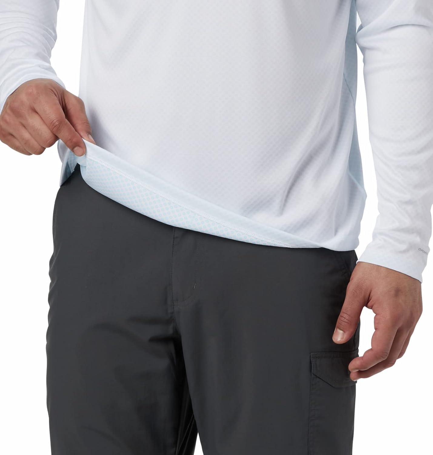 imageColumbia mens Pfg Zero Rules Long Sleeve ShirtWhite