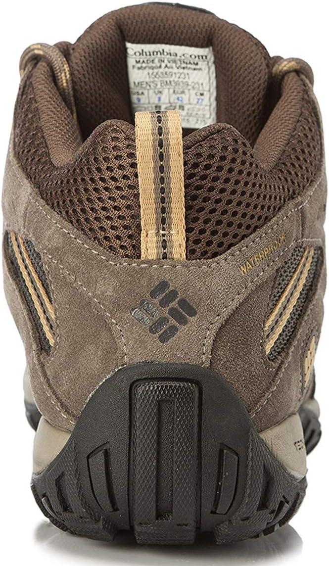 imageColumbia mens Redmond Mid WaterproofCordovan Dark Banana