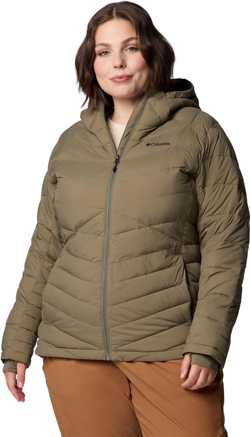 imageColumbia womens Joy Peak Ii Hooded JacketStone Green