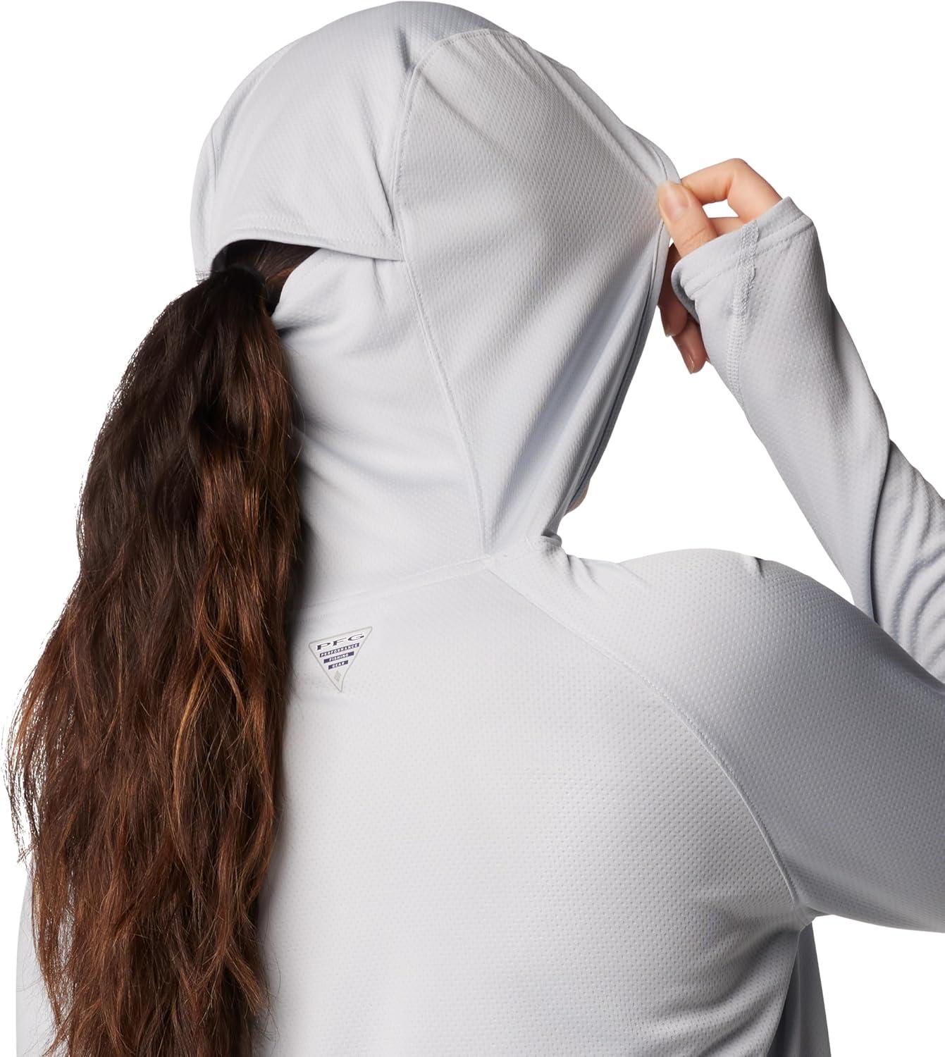 imageColumbia womens Pfg Solar Stream Elite HoodieCirrus Grey