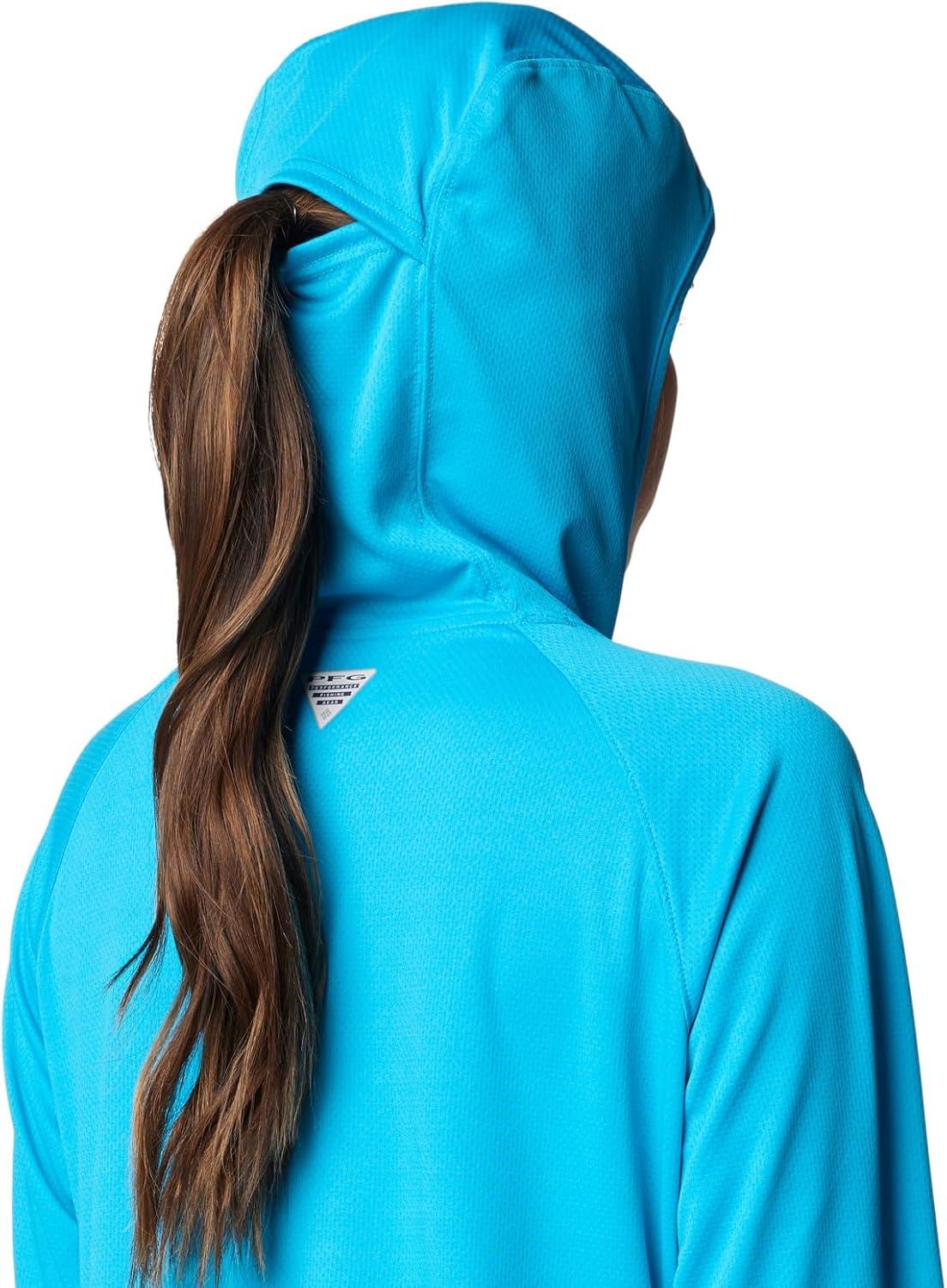 imageColumbia womens Pfg Solar Stream Elite HoodieOcean Blue